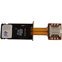 yasuichi331^⁠_⁠^グローバルsimフリー、デュアルTFカード Amazon.co.jp: luoshハイブリッドダブルデュアルSIMカード